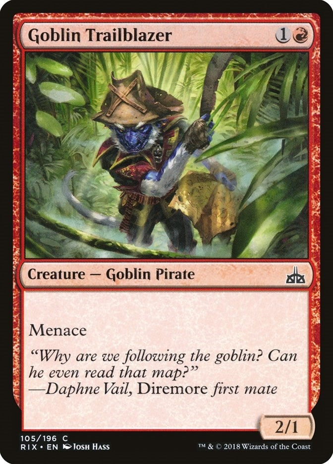 Goblin Trailblazer (105) [RIX] - MTG Single