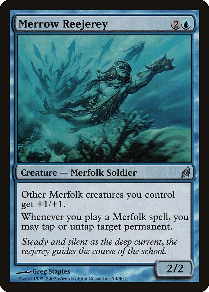 Merrow Reejerey (74) [LRW] - MTG Single