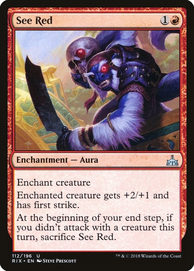 See Red (112) [RIX] - MTG Single