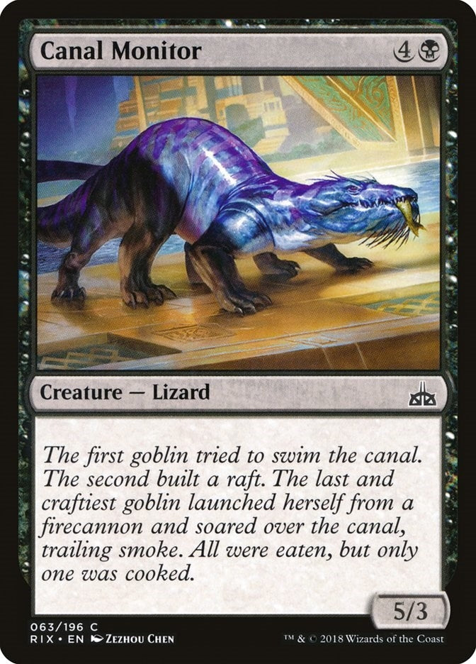 Canal Monitor (63) [RIX] - MTG Single