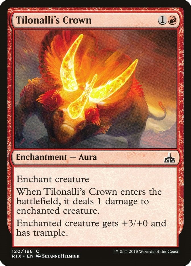 Tilonalli’s Crown (120) [RIX] - MTG Single