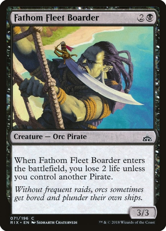 Fathom Fleet Boarder (71) [RIX] - MTG Single