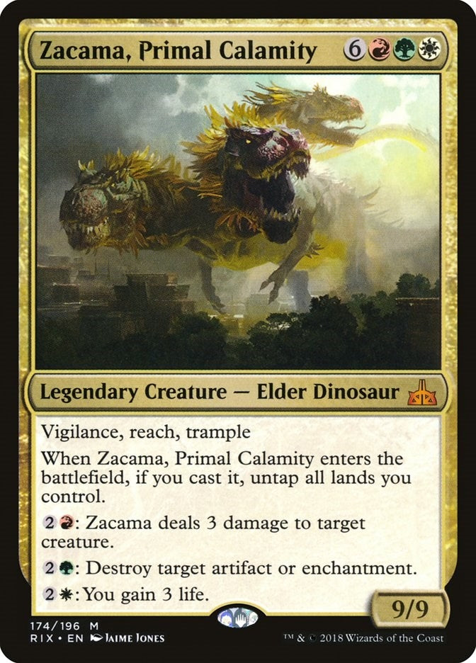 Zacama Primal Calamity (174) [RIX] - MTG Single