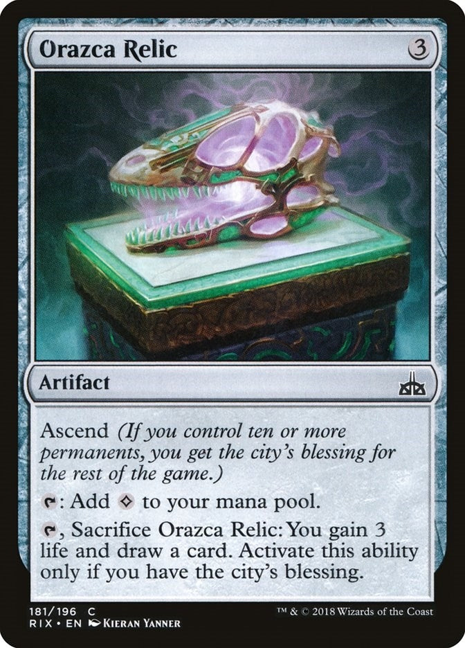 Orazca Relic (181) [RIX] - MTG Single
