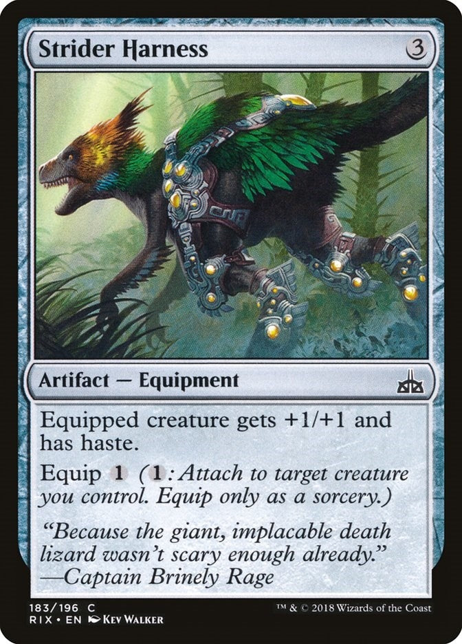 Strider Harness (183) [RIX] - MTG Single