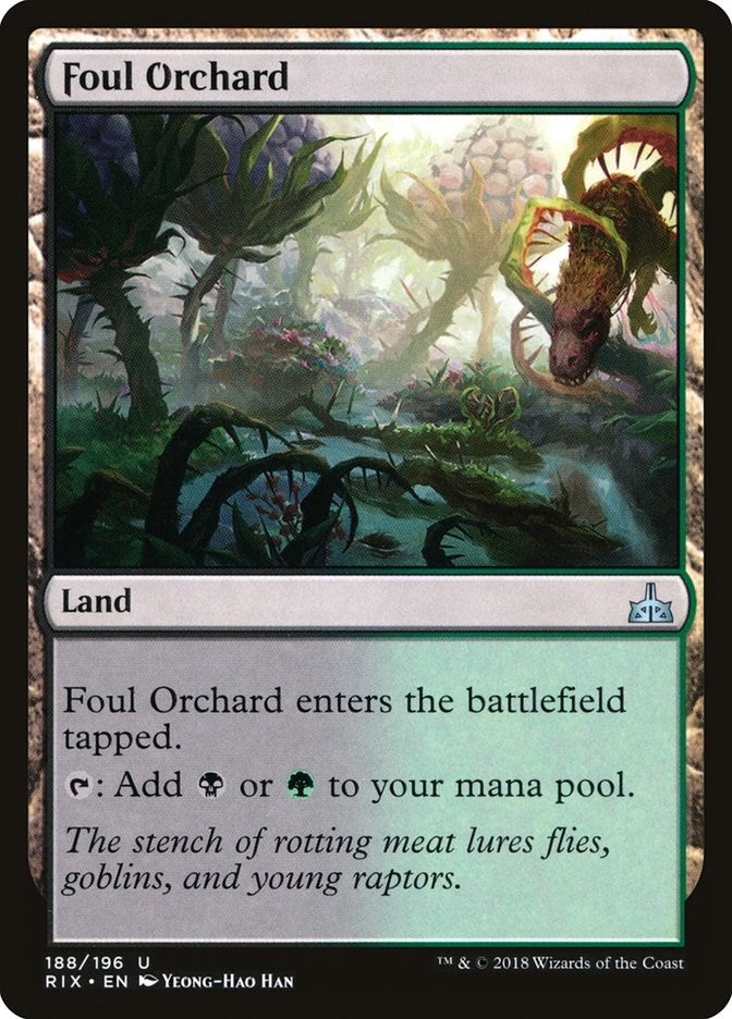 Foul Orchard (188) [RIX] - MTG Single