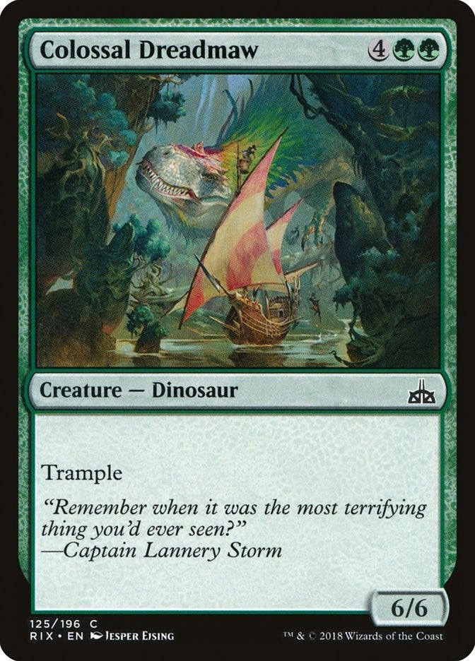 Colossal Dreadmaw (125) [RIX] - MTG Single