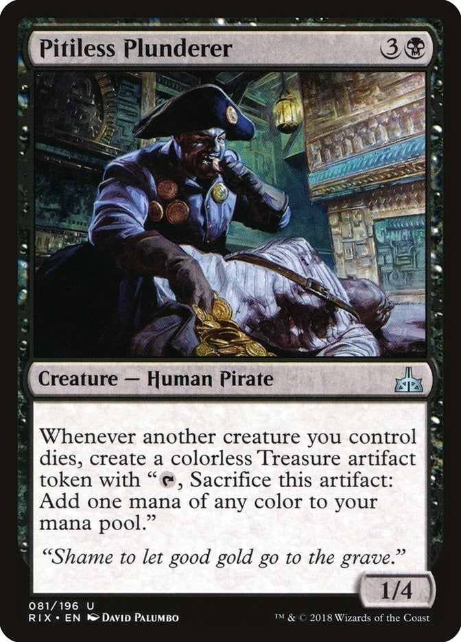 Pitiless Plunderer (81) [RIX] - MTG Single