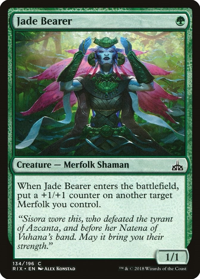 Jade Bearer (134) [RIX] - MTG Single
