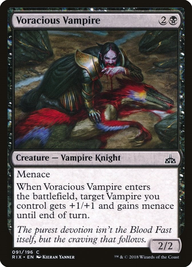 Voracious Vampire (91) [RIX] - MTG Single
