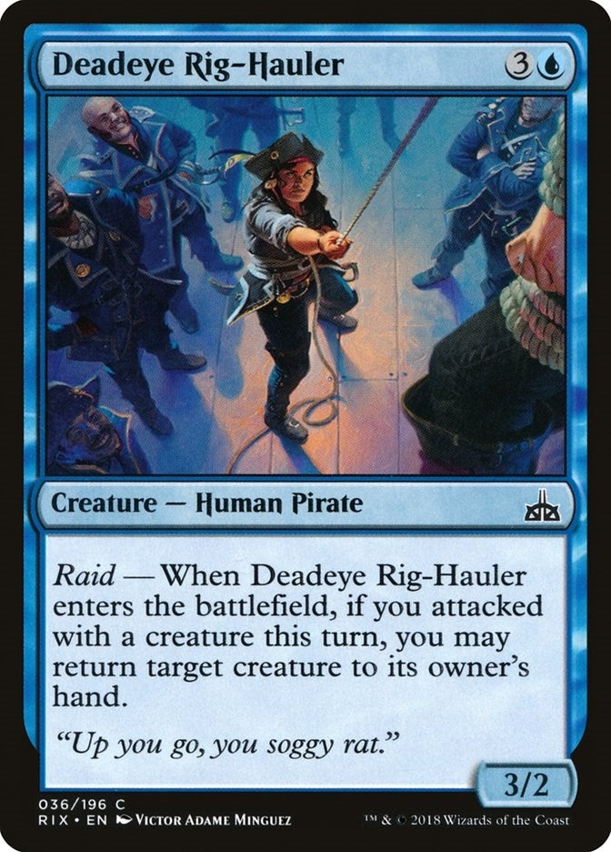 Deadeye Rig-Hauler (36) [RIX] - MTG Single