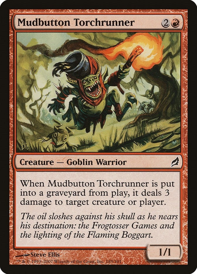 Mudbutton Torchrunner (185) [LRW] - MTG Single