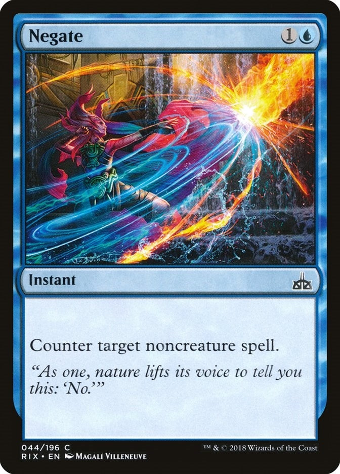Negate (44) [RIX] - MTG Single