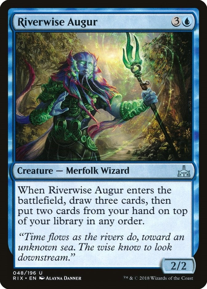 Riverwise Augur (48) [RIX] - MTG Single
