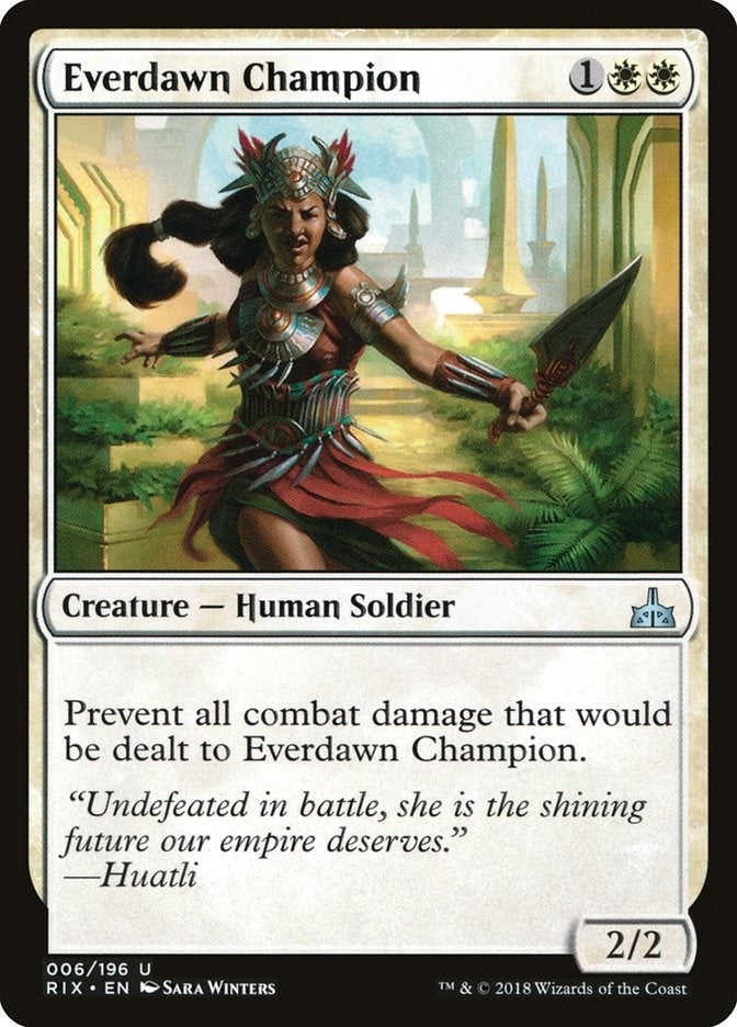 Everdawn Champion (6) [RIX] - MTG Single