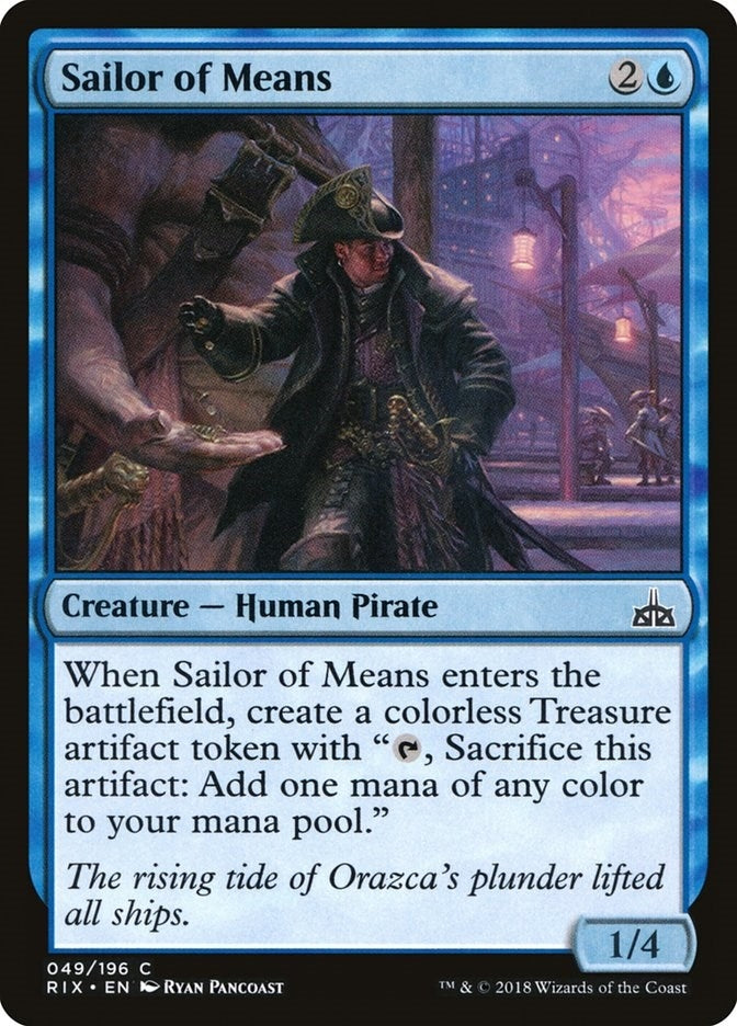Sailor of Means (49) [RIX] - MTG Single
