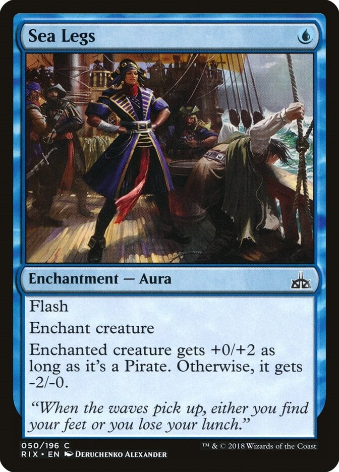 Sea Legs (50) [RIX] - MTG Single