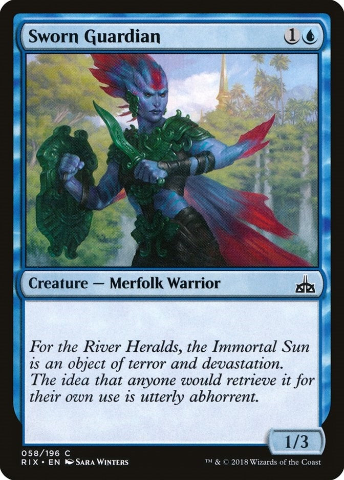 Sworn Guardian (58) [RIX] - MTG Single