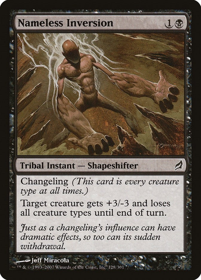 Nameless Inversion (128) [LRW] - MTG Single