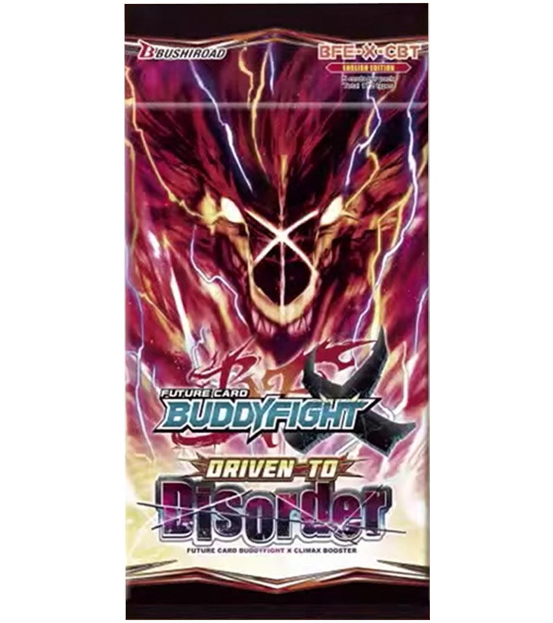 Driven to Disorder Booster Pack [X-CBT] - Future Card BuddyFight Sealed