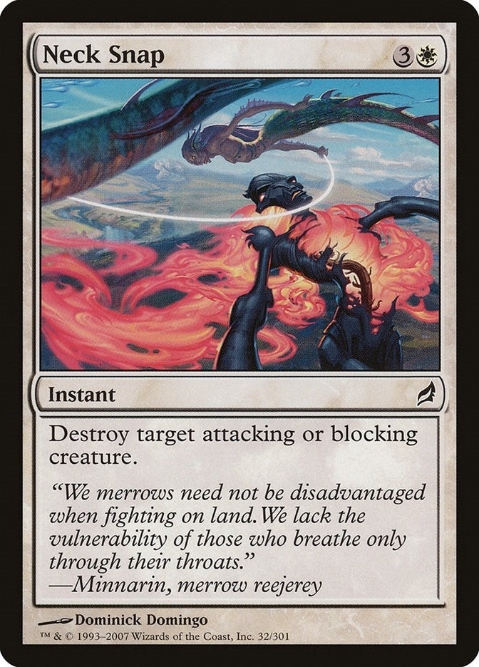 Neck Snap (32) [LRW] - MTG Single