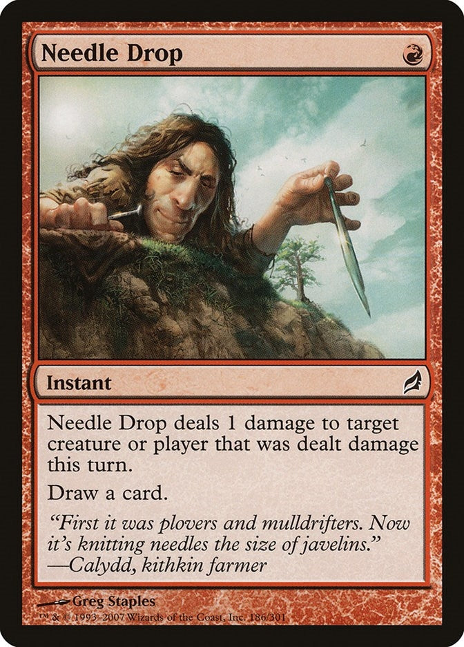 Needle Drop (186) [LRW] - MTG Single