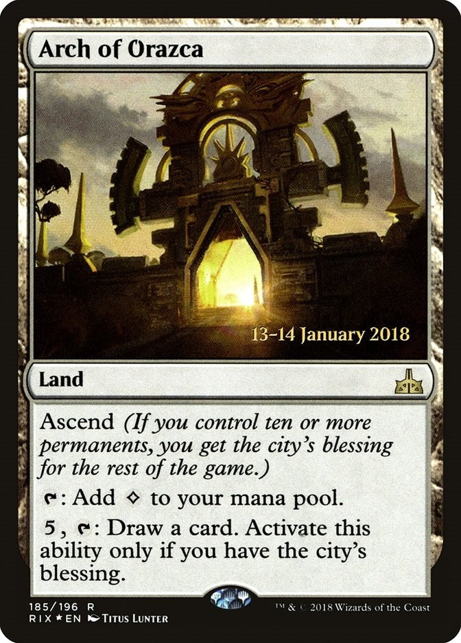 Arch of Orazca (185) [PRE] - MTG Single