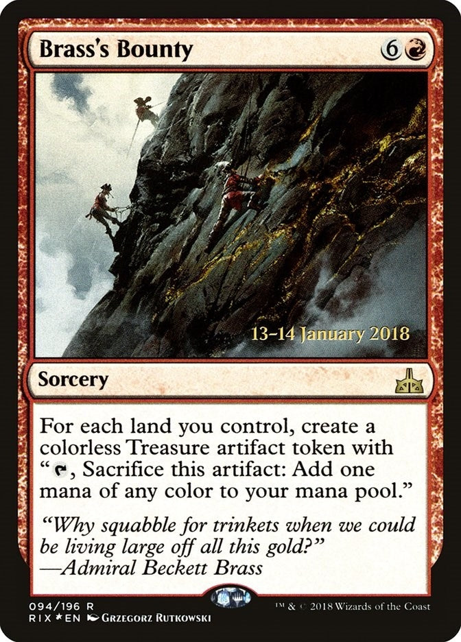 Brass’s Bounty (94) [PRE] - MTG Single