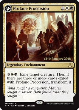 Profane Procession (166) [PRE] - MTG Single