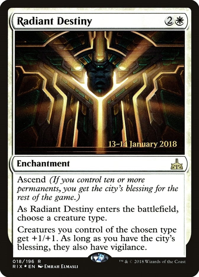 Radiant Destiny (18) [PRE] - MTG Single