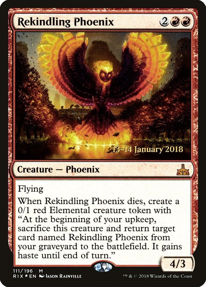 Rekindling Phoenix (111) [PRE] - MTG Single