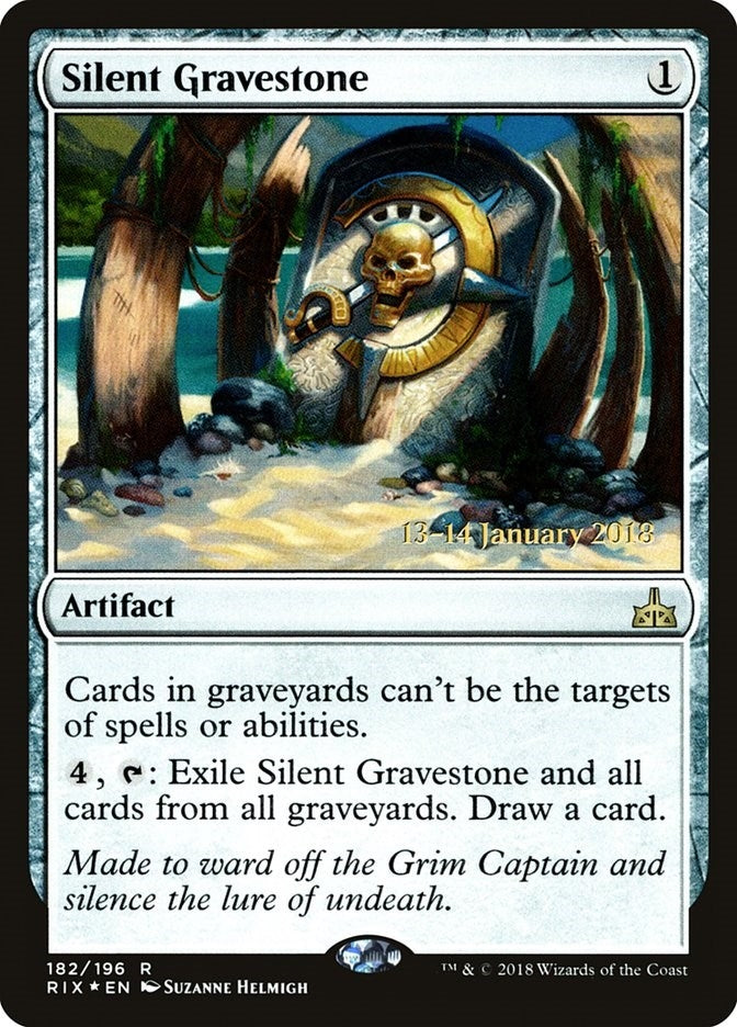 Silent Gravestone (182) [PRE] - MTG Single