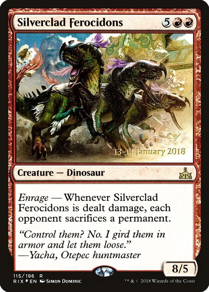 Silverclad Ferocidons (115) [PRE] - MTG Single