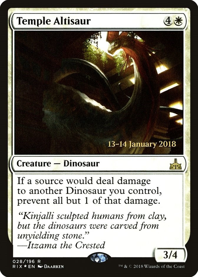 Temple Altisaur (28) [PRE] - MTG Single