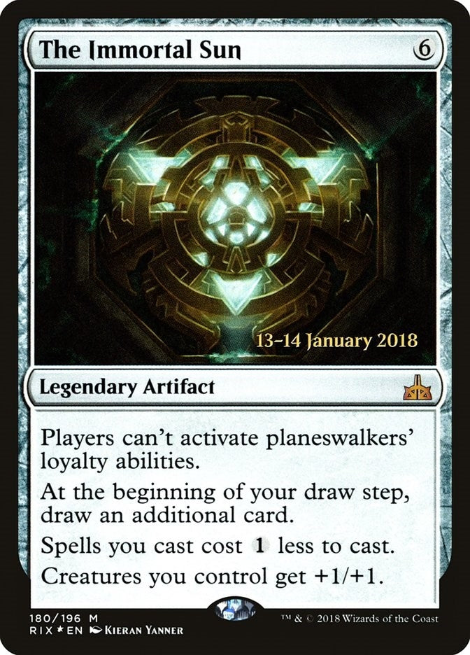 The Immortal Sun (180) [PRE] - MTG Single