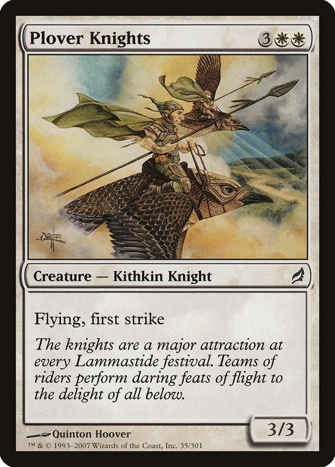 Plover Knights (35) [LRW] - MTG Single