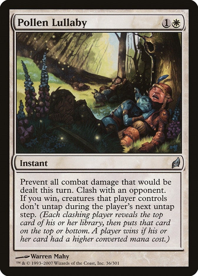 Pollen Lullaby (36) [LRW] - MTG Single