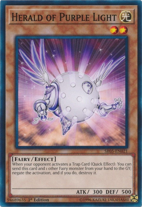 Herald of Purple Light (5021) (SDWL) - YuGiOh Single