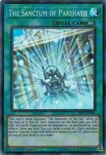 The Sanctum of Parshath (5025) (SDWL) - YuGiOh Single