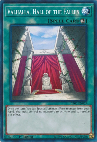 Valhalla Hall of the Fallen (5029) (SDWL) - YuGiOh Single