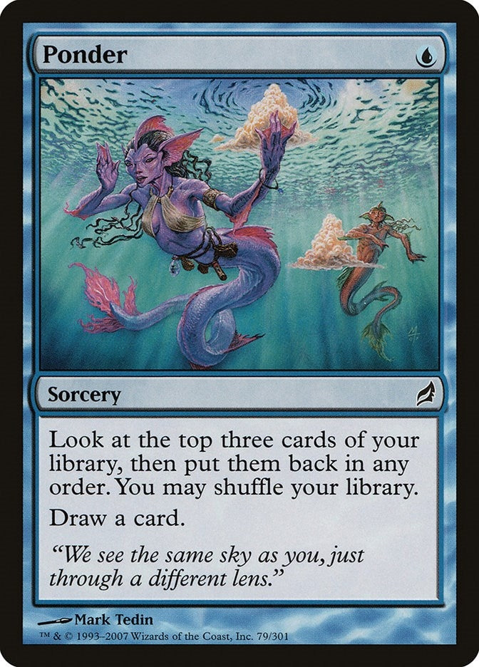 Ponder (79) [LRW] - MTG Single
