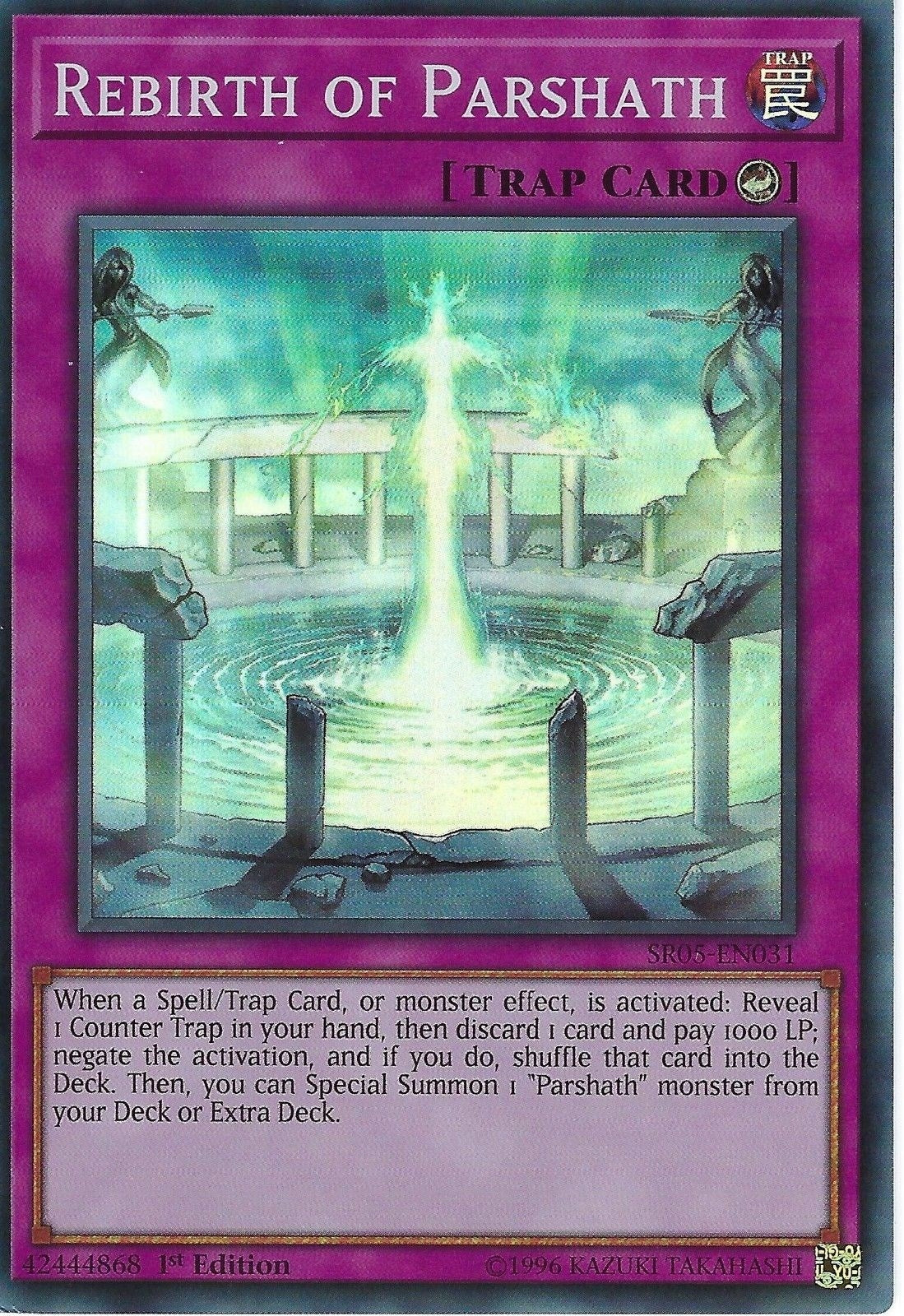 Rebirth of Parshath (5031) (SDWL) - YuGiOh Single