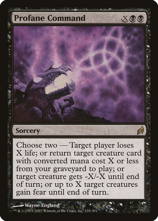 Profane Command (135) [LRW] - MTG Single