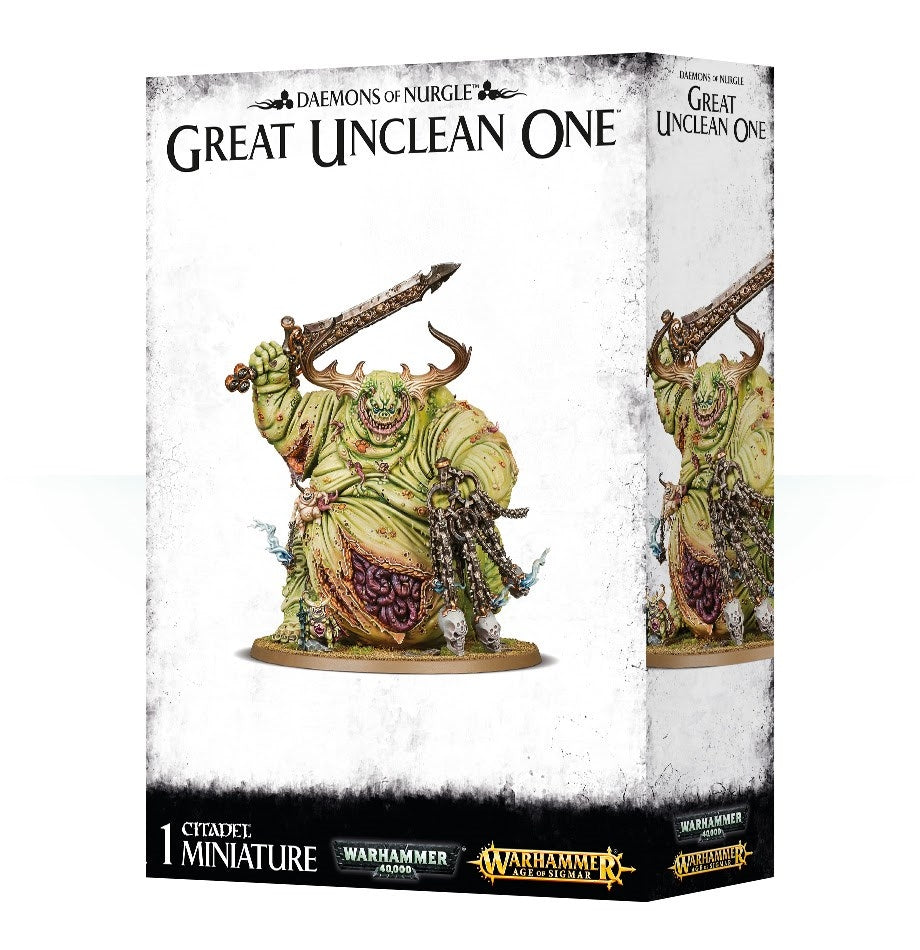 Warhammer: Age of Sigmar - Daemons of Nurgle: Great Unclean One [PLAS] - Warhammer Box Sets Sealed