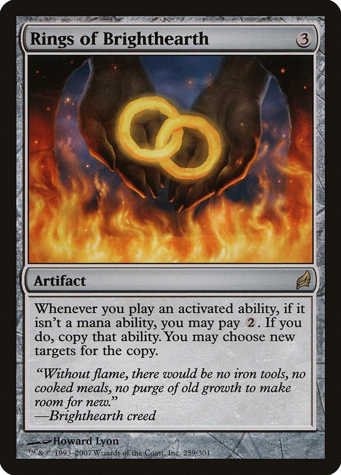 Rings of Brighthearth (259) [LRW] - MTG Single