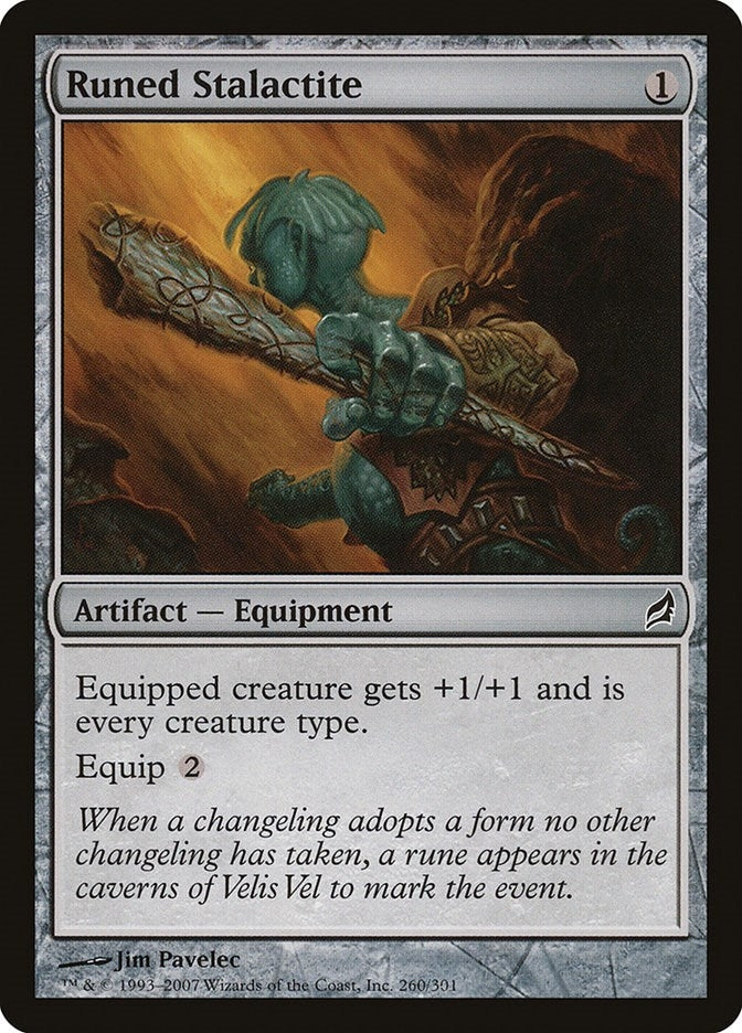 Runed Stalactite (260) [LRW] - MTG Single
