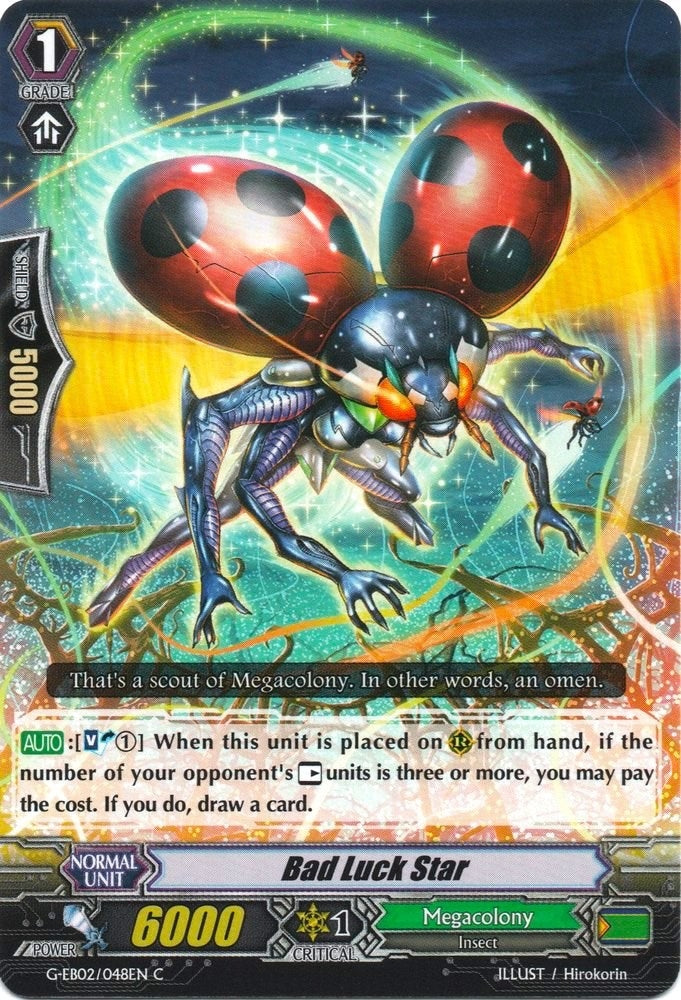 Bad Luck Star (2048) [G-EB02] - Cardfight Vanguard Single