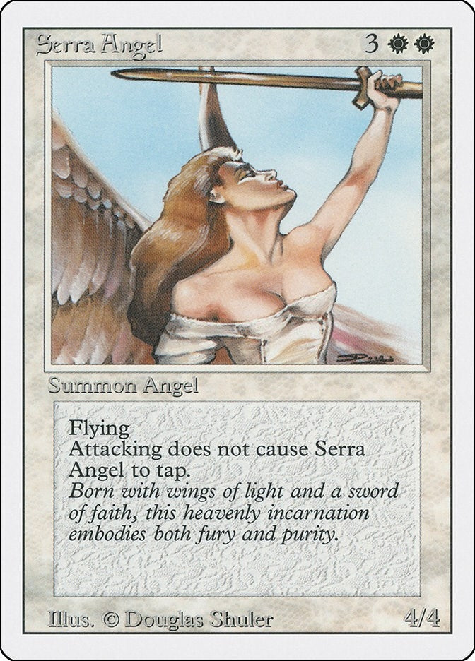 Serra Angel [3ED] - MTG Single