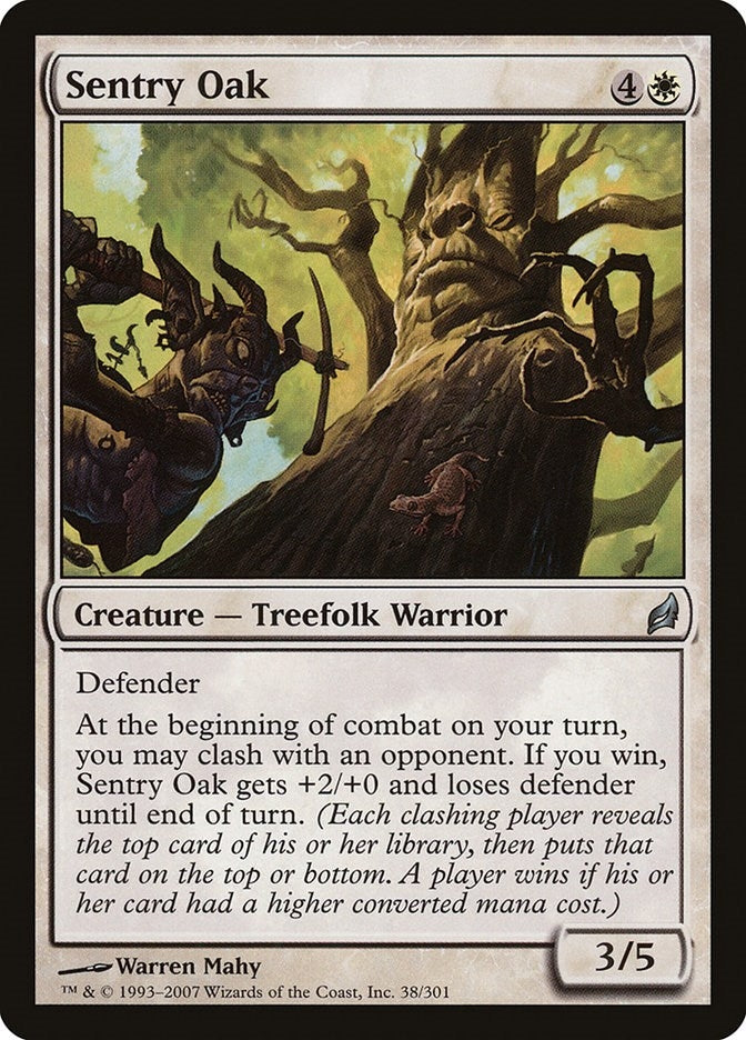 Sentry Oak (38) [LRW] - MTG Single