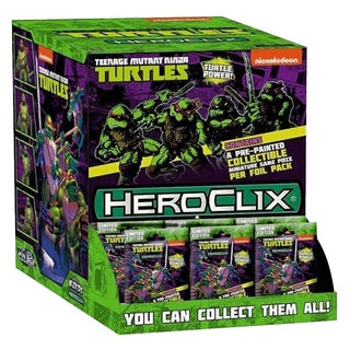 Teenage Mutant Ninja Turtles Gravity Feed Display [TNMT] - Heroclix Sealed